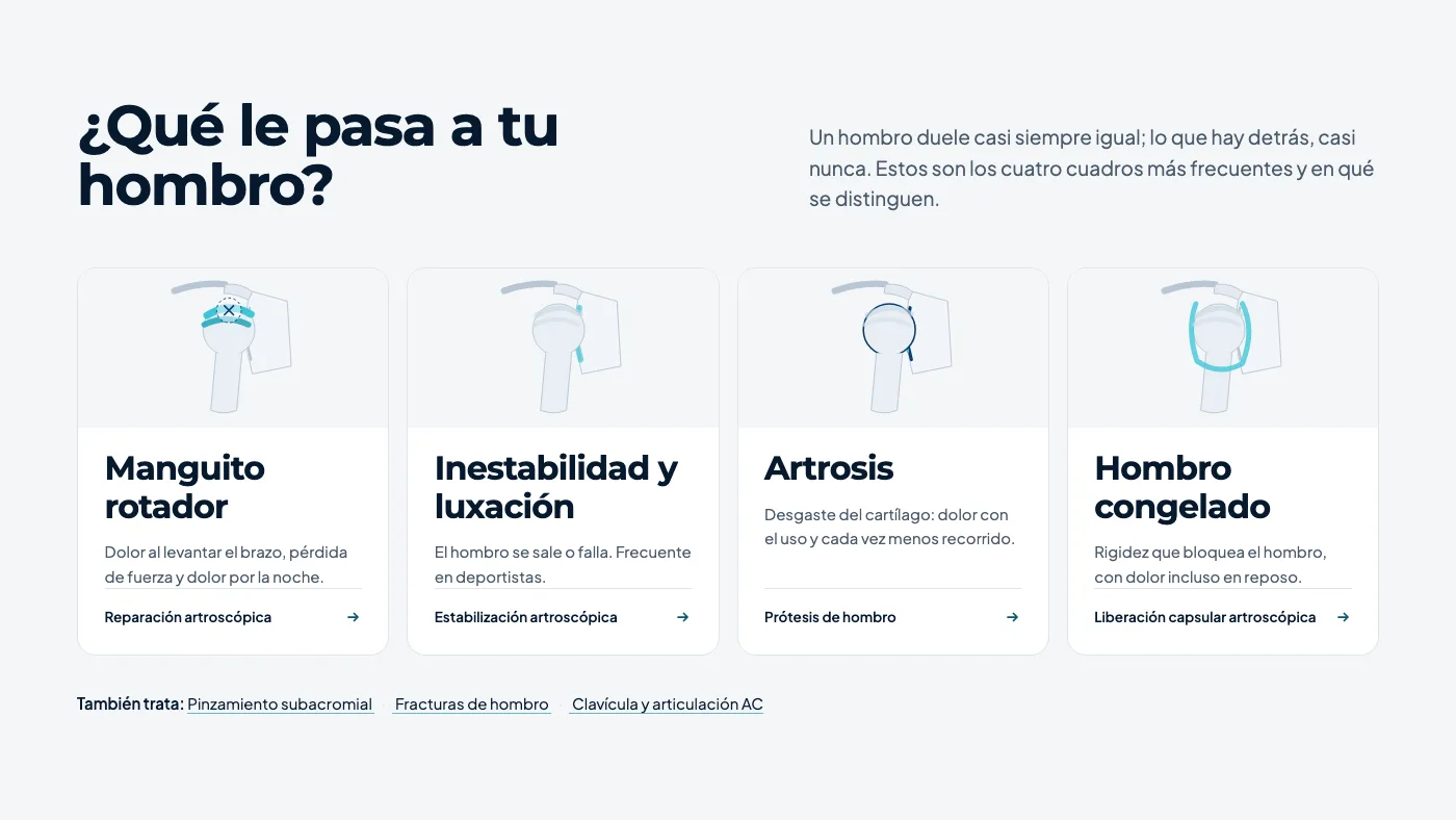 Dr. Ricardo Aveledo: Los cuatro cuadros de hombro más frecuentes, sin tecnicismos
